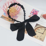 Pearl Hairbands Fabric Ribbon Headband Hoops Bow Wedding Bridal Headwear Bands