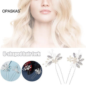 Pearl Hairpins Wedding Hair Accessories Bridal Headpiece For Women