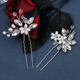 Pearl Hairpins Wedding Hair Accessories Bridal Headpiece For Women