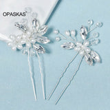 Pearl Hairpins Wedding Hair Accessories Bridal Headpiece For Women