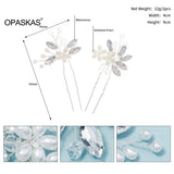 Pearl Hairpins Wedding Hair Accessories Bridal Headpiece For Women