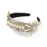 Colorful Rhinestone Baroque Headband for Women Girls