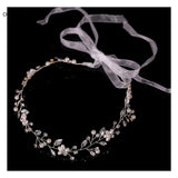 Pearl Headbands Rhinestone Flower Hairbands