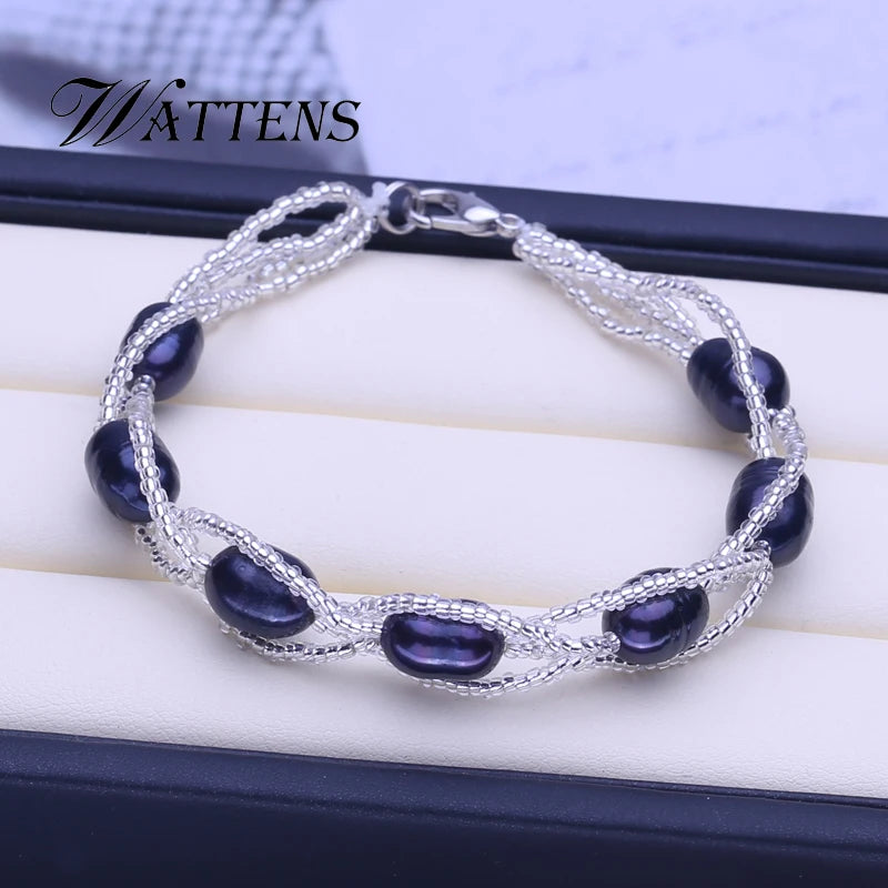 Pearl Bracelet for Women Bohemia Accessories Wedding Party Birthday Gift
