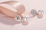 Romantic Star Drop Earrings 925 Silver Jewelry for Women