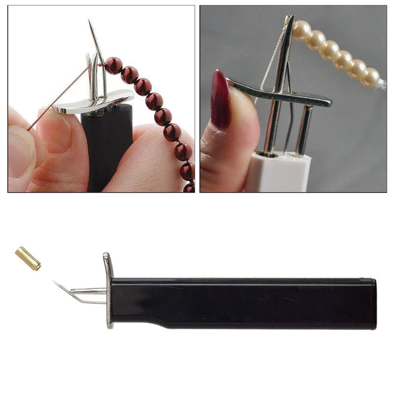 Pearl Knotting Tool Handheld Bead Knotter Beading Jewelry Making Knot Tools