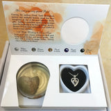 DIY Pearl-Mussel Necklace Box Set with Cage Pendant