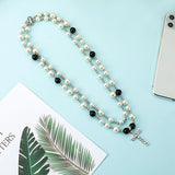 Layered Pearl Pendant Necklace Punk Pendant Necklace Gift for Girl