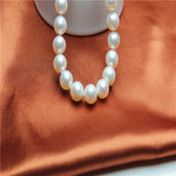 Freshwater Pearl Nearly Round Necklace 8-9mm