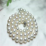Freshwater Pearl Nearly Round Necklace 8-9mm