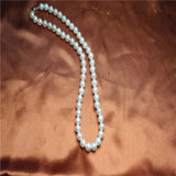 Freshwater Pearl Nearly Round Necklace 8-9mm