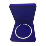Velvet Jewelry Organizer Case Christmas Gift Box Necklace Holder 19*19Cm