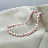 925 Silver Choker Necklace Clavicle Chain Jewelry Collier Femme 6-8MM