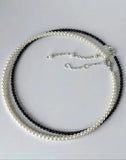 Modern Pearl Necklace for Men - Stainless Steel