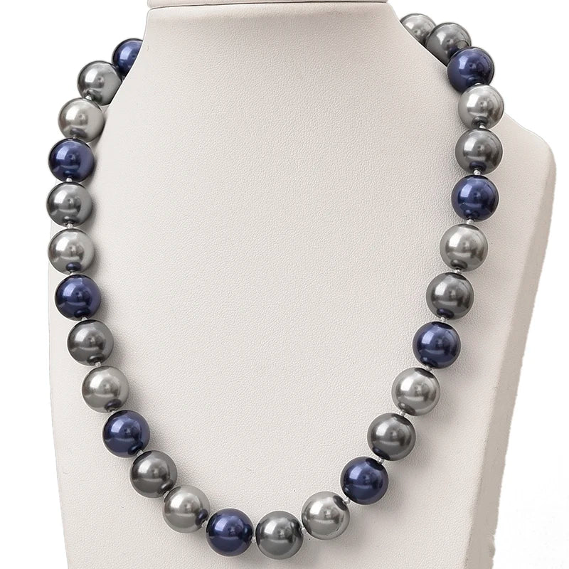 Simulated Pearl Chain Necklace Choker Wedding Bridal Jewelry Party Bijoux