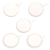 Pearl Bead Chain Necklace Jewelry for Man Women Party