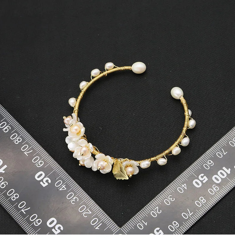 Pearl Open Bracelet For Women High-quality Bracelet