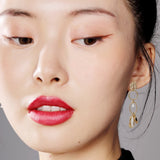 Freshwater Pearl Pendant Earrings Women Jewelry Accessories
