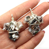 Resin Pearl Pendant Earrings DIY Jewelry Supplies
