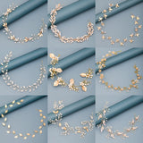Pearl Rhinestone Flower Headband for Wedding Bridal Hair Accessories