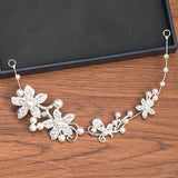 Pearl Rhinestone Headband Hair Accessories Wedding Hair Jewelry