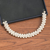 Pearl Rhinestone Headband Hair Accessories Wedding Hair Jewelry