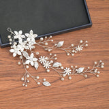 Pearl Rhinestone Headband Hair Accessories Wedding Hair Jewelry