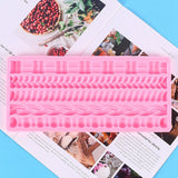 Pearl Rope DIY Flowers Silicone Mold Cake Decorating Tools