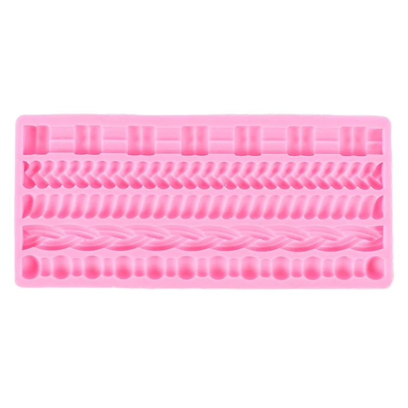 Pearl Rope DIY Flowers Silicone Mold Cake Decorating Tools