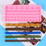 Pearl Rope DIY Flowers Silicone Mold Gum Paste Chocolate Clay Candy Molds