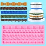 Pearl Rope DIY Flowers Silicone Mold Gum Paste Chocolate Clay Candy Molds