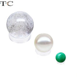 Acrylic Round Bead Display Holder Single Bead Stand 10Pcs/lot