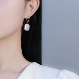 Baroque Freshwater Pearl Stud Earrings for Women Elegant Jewelry Gift