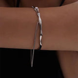 Egyptian Style Pearl Tassel Arm Bracelet