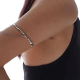 Egyptian Style Pearl Tassel Arm Bracelet