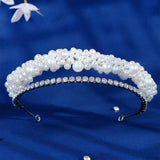 Crystal Wedding Tiara Bride Hair Jewelry Crown Prom Hairband