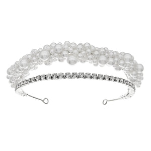 Crystal Wedding Tiara Bride Hair Jewelry Crown Prom Hairband