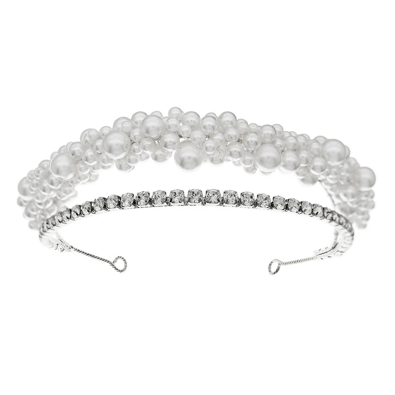 Crystal Wedding Tiara Bride Hair Jewelry Crown Prom Hairband