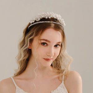 Crystal Wedding Tiara Bride Hair Jewelry Crown Prom Hairband