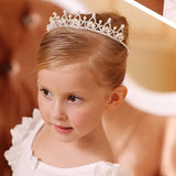 Pearl Tiara Crown Bridal Hair Accessory Wedding Head Jewelry