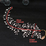Pearl Wedding Headband Crystal Hair Clips Bridal Hair Accessories