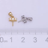 Pearl Silver Necklace Pendant Holder Japanese Style