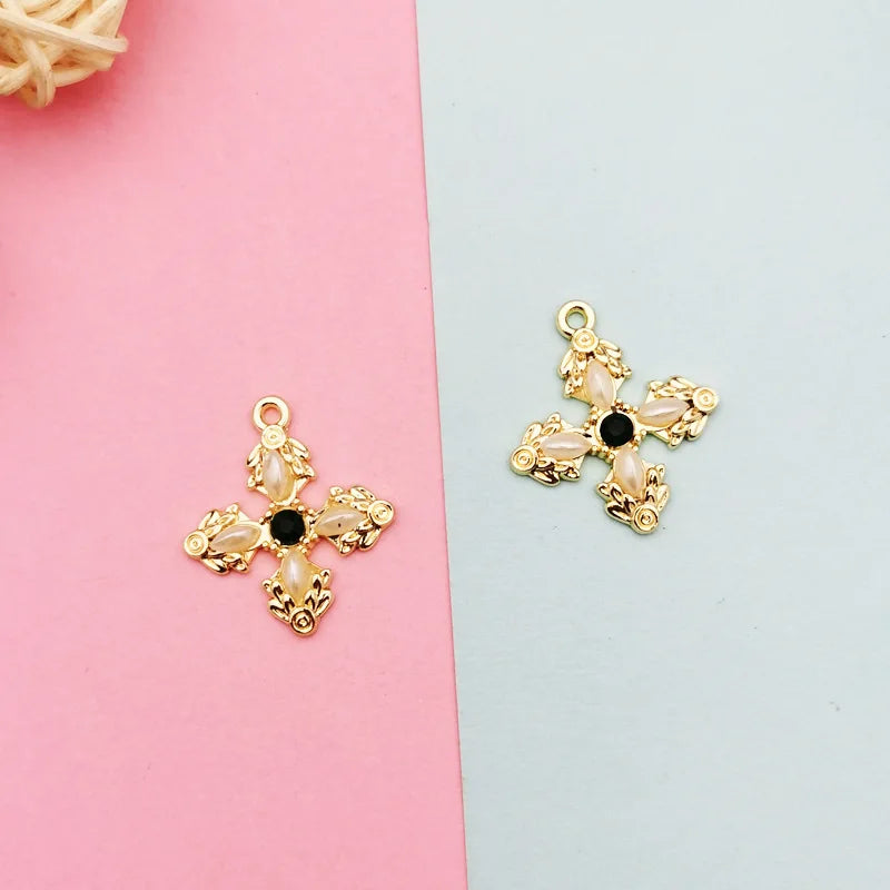 Cross Earrings DIY Accessories Earrings DIY Materials Headwear Jewelry