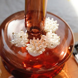 Pearl Beads Flower Patch DIY Earrings Jewelry Materials