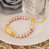 Pixiu Pearl Bracelet for Women Wedding Christmas Jewelry