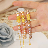 Pixiu Pearl Bracelet for Women Wedding Christmas Jewelry