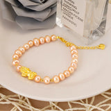 Pixiu Pearl Bracelet for Women Wedding Christmas Jewelry