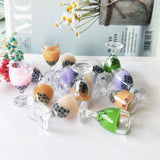 Pearl Milk Tea Drink Cup DIY Earrings Pendant Accessories