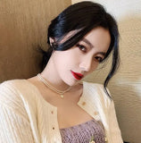 Pearl Necklace Clavicle Chain Women's Temperament Ins Neck Jewelry