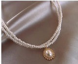 Pearl Necklace Clavicle Chain Women's Temperament Ins Neck Jewelry